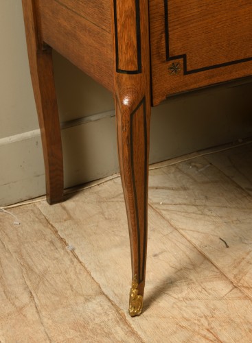 Mobilier Commode - Commode transition du XVIIIe siècle en chêne