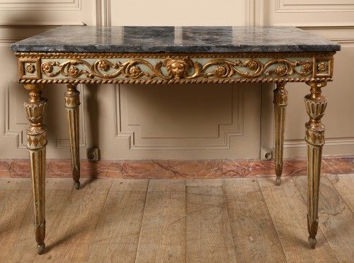 Late 18th century Piemontese console table - Furniture Style 