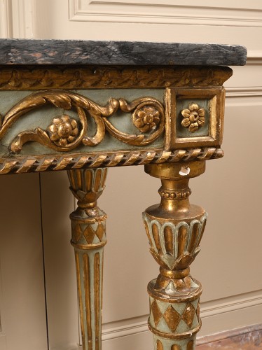 Furniture  - Late 18th century Piemontese console table