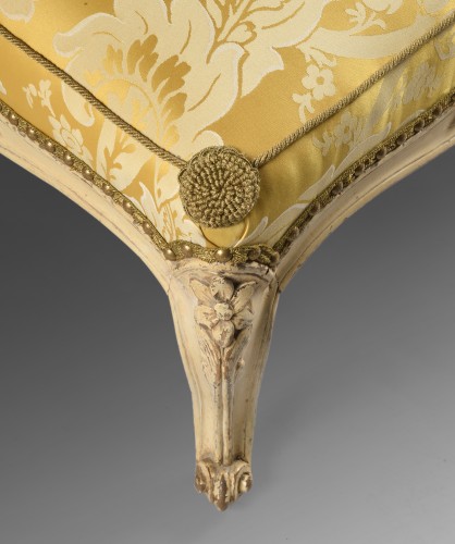 Large square stool, France first half of the 19th century - 