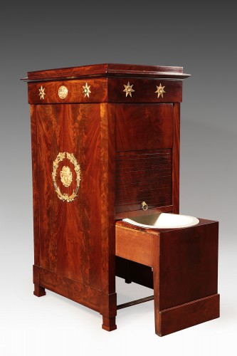 French Empire mahogany dressing table - Empire
