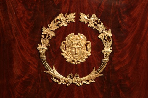 Empire - French Empire mahogany dressing table