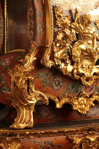 Antoine Foullet - Cartel Louis XV - Horlogerie Style Louis XV