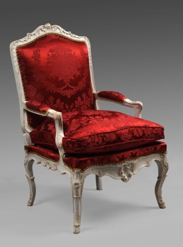 Fauteuil à dossier plat - Sièges Style Louis XV