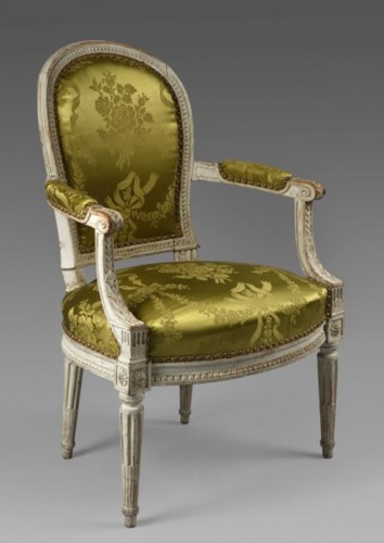 18th century - Armchair stamped by MENAN