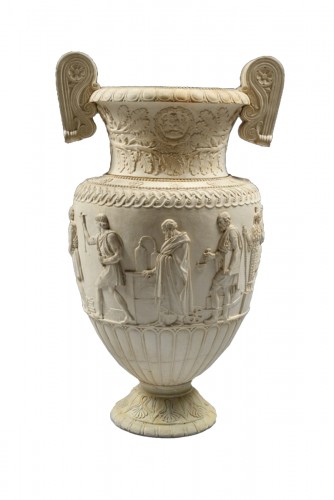 Vase néoclassique - Fabrique de Virebent vers 1860