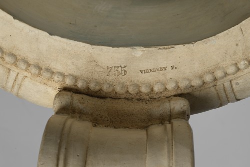Neoclassical vase - Virebent fabrique circa 1860 - 