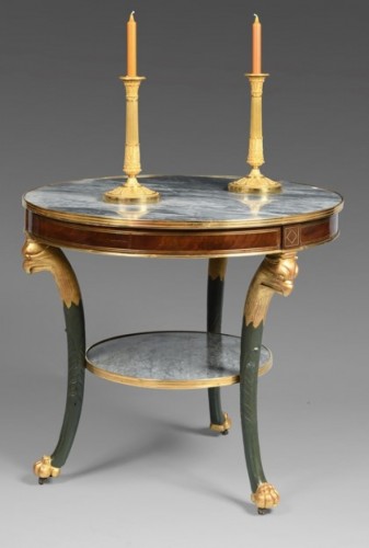 19th century - Consulat tripod pedestal table
