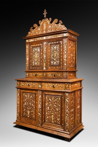 Cabinet du val de loire d’époque Renaissance - Mobilier Style Renaissance