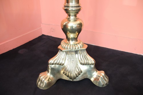 Important orthodox branch-candlestick - Religious Antiques Style 