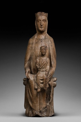 XIe au XVe siècle - Vierge en majeste “sedes sapientiae” dite trone de sagesse