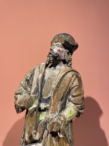 Antwerp carved wooden sculpture - 