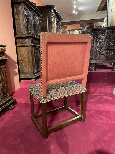 Set of four chairs &amp; two armchairs Henri II period - 