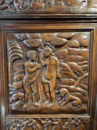 Furniture  - Sumene armoire depicting the creation of the word