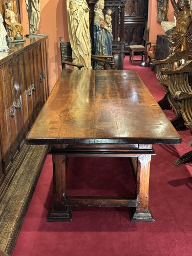 Great florentine library table, Renaissance period - Furniture Style Renaissance