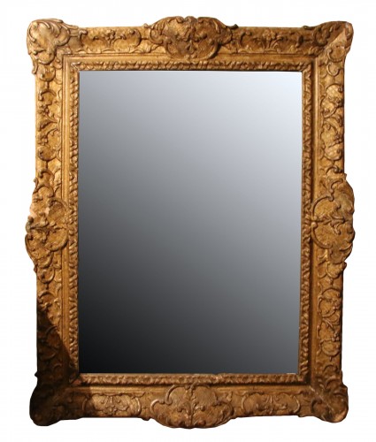 French Regence gilt wood frame