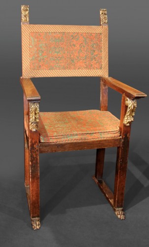 Large armchair with plumage - Seating Style 