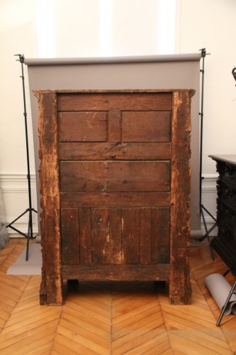 Renaissance Cabinet with a scroll and candelabra decor - 