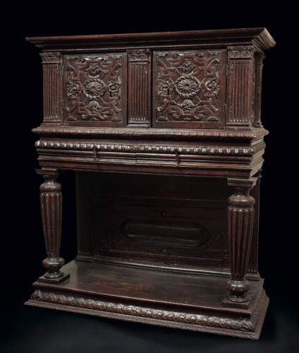 Mobilier Buffet - Dressoir en noyer d'époque Renaissance