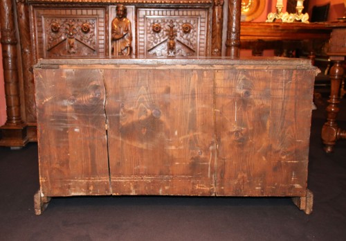 Rare italian lower furniture of Renaissance period - 