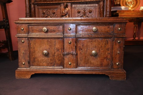 Antiquités - Rare italian lower furniture of Renaissance period