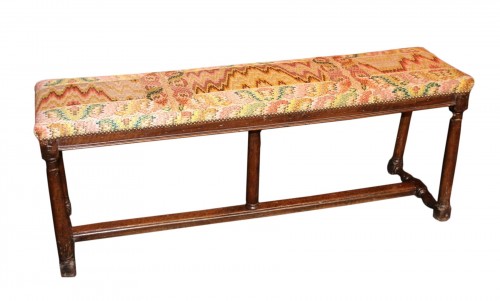 Belle banquette d'époque Henri II