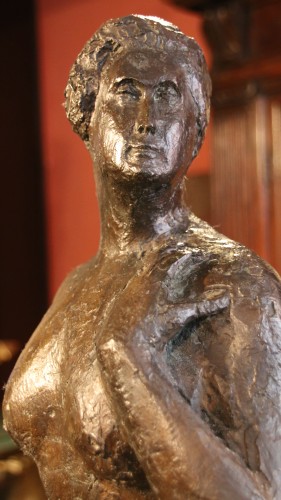 Années 50-60 - Femme debout la main sur l’épaule - René Collamarini  (1904 - 1983)