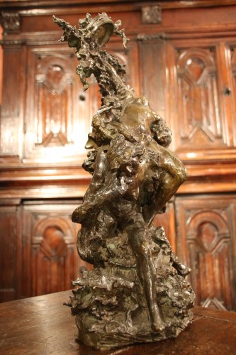 Dance allegory, Lost wax bronze - 