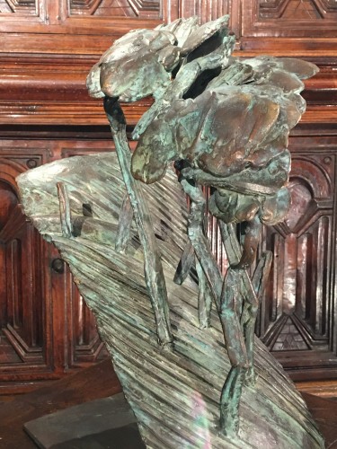 Sculpture Sculpture en Bronze - Baumgruppe - Kurtfritz Handel (1941-2016)