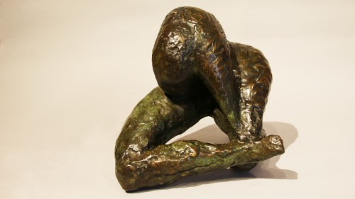 Femme à la toilette - Mandron - Sculpture Style 