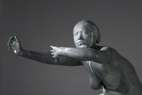 Sculpture Sculpture en Bronze - L'instant unique - Nat Neujean (1923 – 2018)