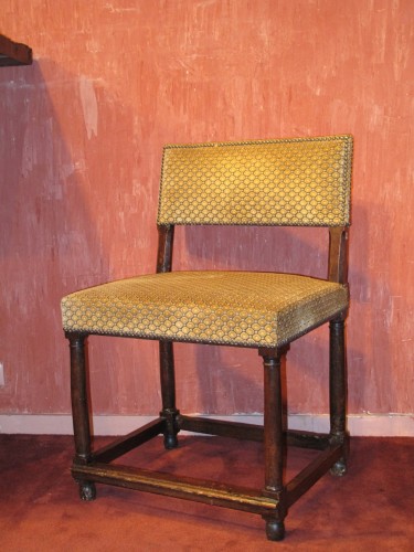Chaise à dos d'époque Henri II - Sièges Style Renaissance