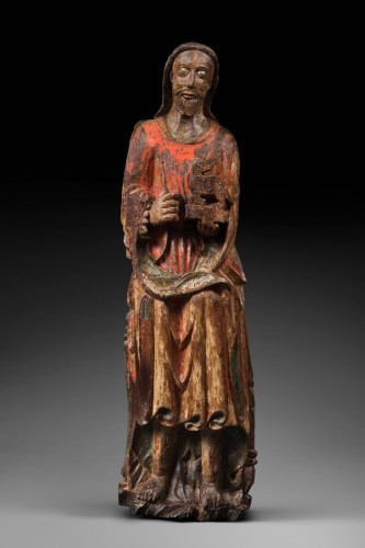Sculpture  - Wood Sculpture Of John The Baptist