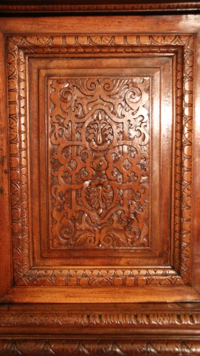 Important Renaissance cabinet  from the school of Hugues Sambin - Furniture Style Renaissance