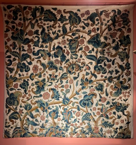 Renaissance aristoloche leaves embroidery - Tapestry & Carpet Style Renaissance