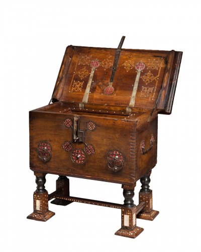 Rare gothic treasurer chest