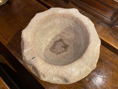 Romanesque baptismal font - 