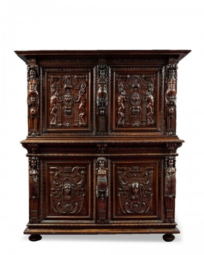 Renaissance cabinet from burgundy or lyon region