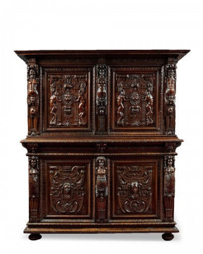 Renaissance cabinet from burgundy or lyon region