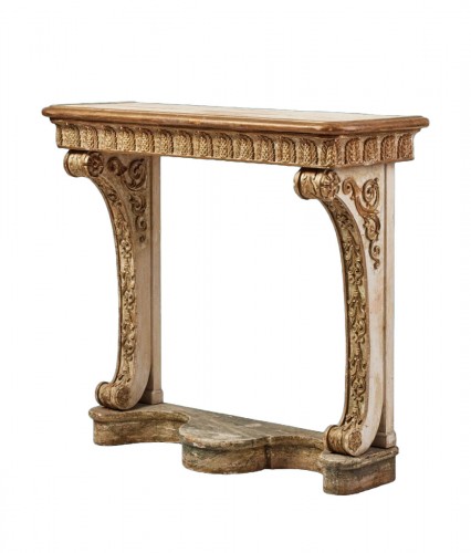 Gustavian Consoltable , Carved And Gilt, Wood, Sweden, Circa 1820