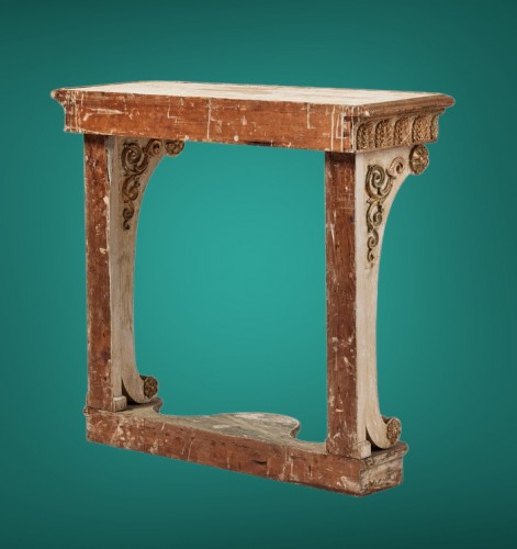 Furniture  - Gustavian Consoltable , Carved And Gilt, Wood, Sweden, Circa 1820