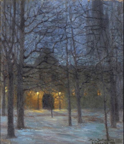Winter Nigh 1915 , Maja Settelberg (1876-195)