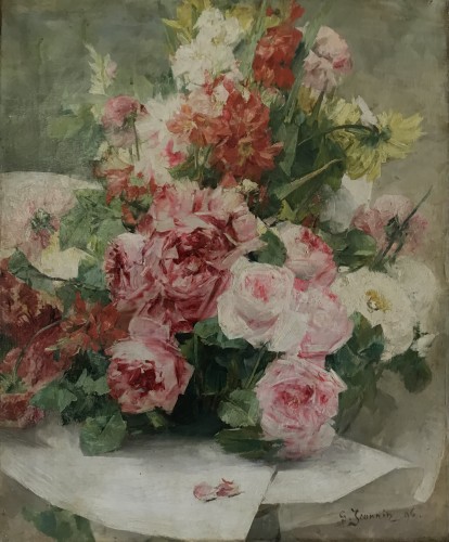 Basquet of Flowers - Georges Jeannin, 96  - 