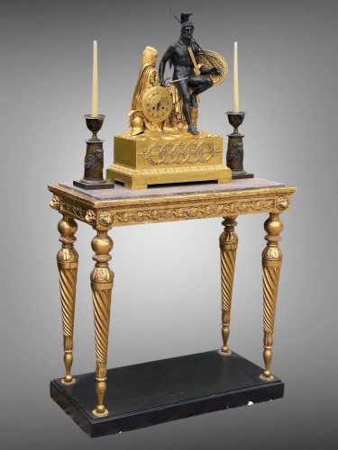19th century - Gustavian Center-table r Console with Lions
