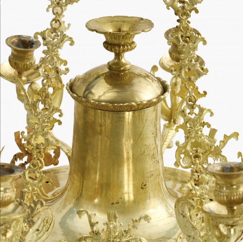 Lighting  - Chandelier Swan Motifs, SwedenMid-19th century