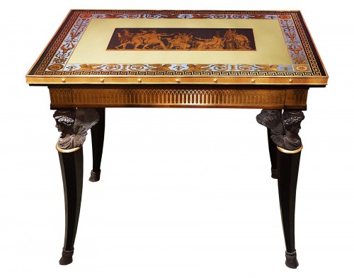 Central Table, replica from Pavlovsk Palace Eglomised top