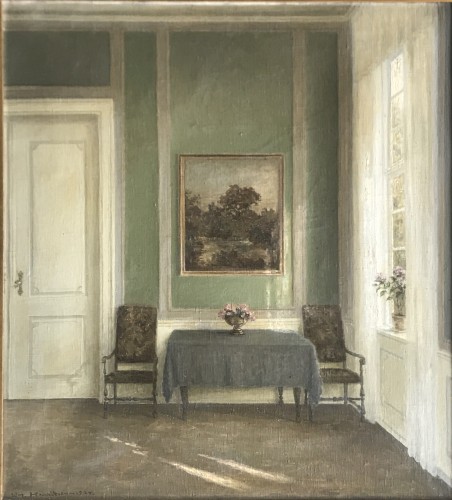 Large Danish Interior -  Wilm Henriksen, 1924 