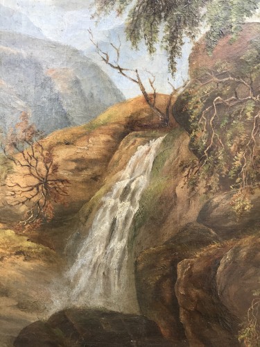Paysage de Montagne - Niels Grønbek Rademacher (1812-1885) - Louis-Philippe