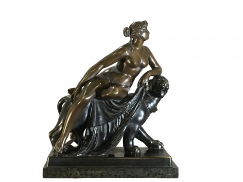 «  Ariadne on Panther » Bronze after marbre original of wJ. H. Danneker 