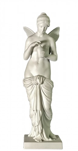 « Psychée » d’après Thorvaldsen, biscuit de la Manufacture Bing & Grondall